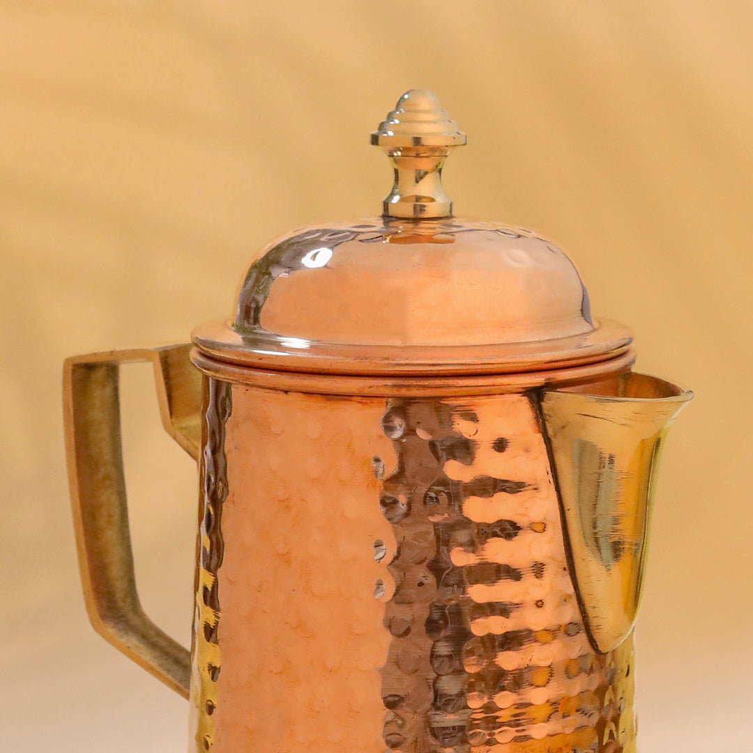 Copper Water Jug (11.5 Inch)