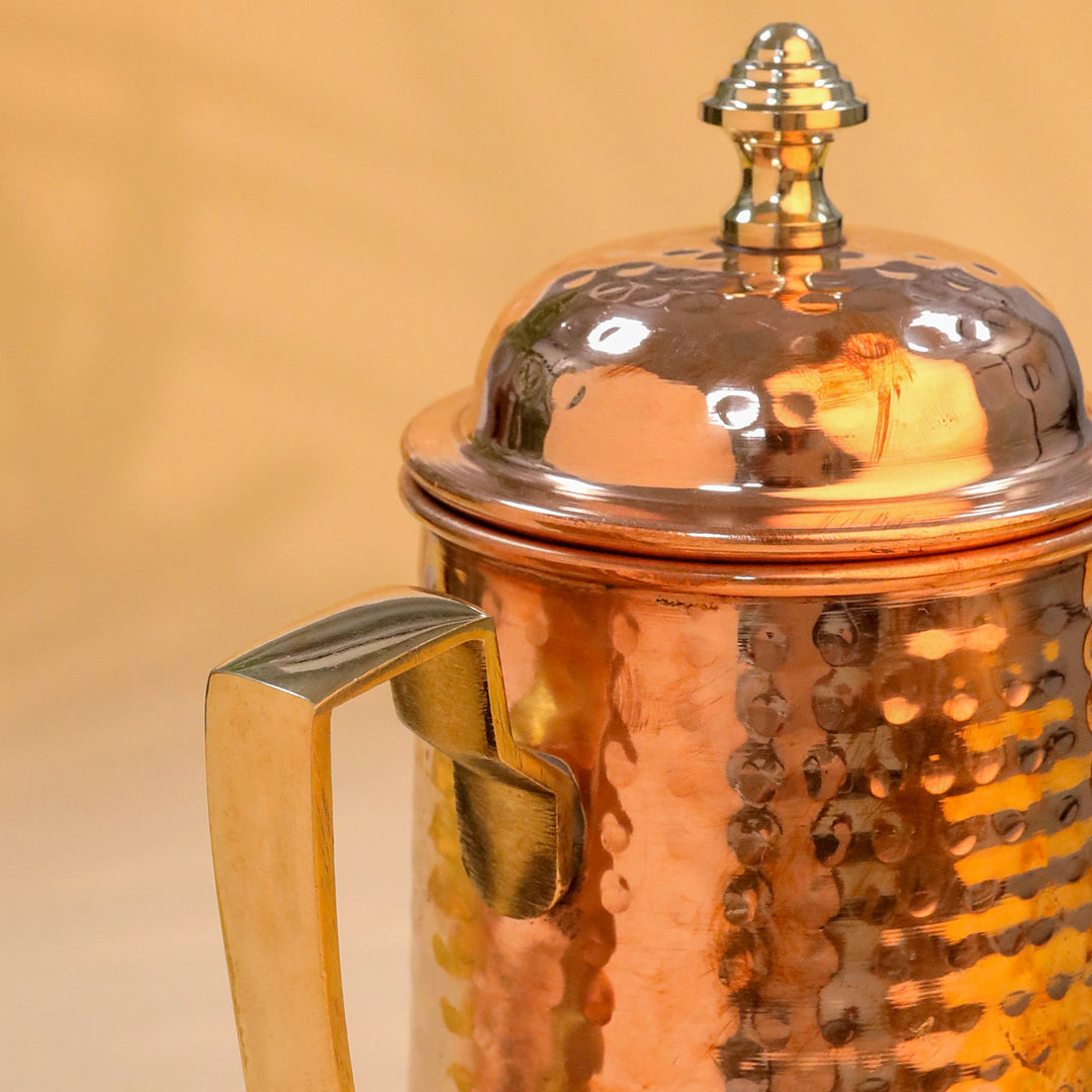 Copper Water Jug (11.5 Inch)