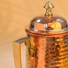 Copper Water Jug (11.5 Inch)