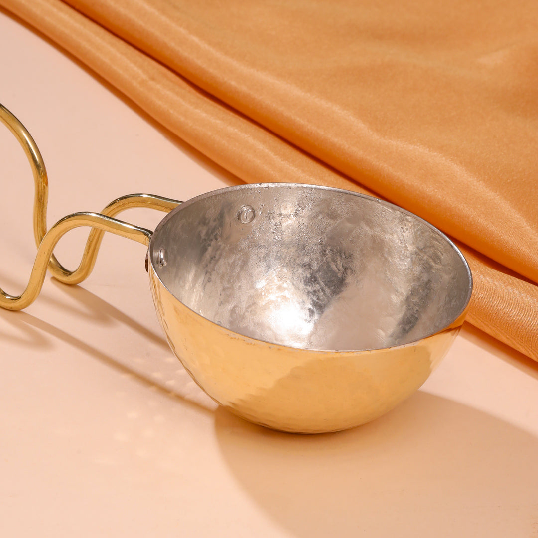Brass Tadka Spoon/Fry Spoon