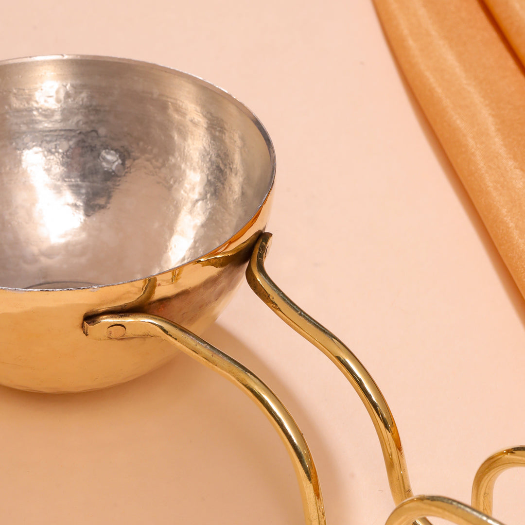 Brass Tadka Spoon/Fry Spoon