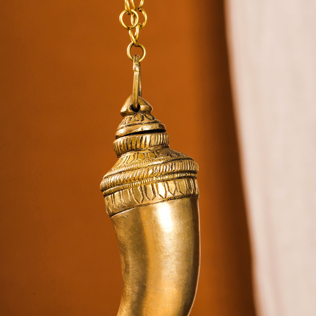 Brass Nandi Gangajali (12 Inch)