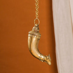 Brass Nandi Gangajali (12 Inch)