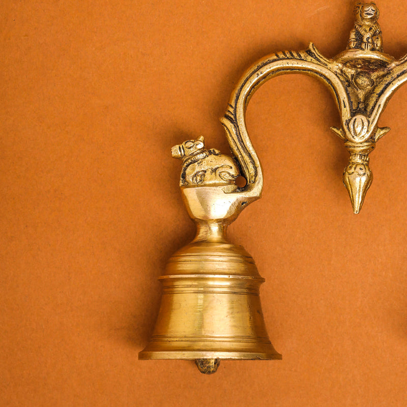 Brass Nandi Double Handbell (5 Inch)