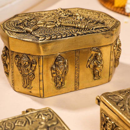 Brass Antique Multipurpose Box