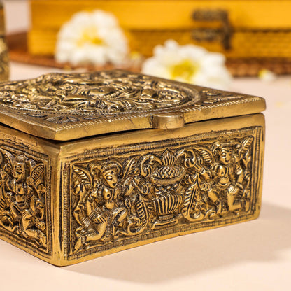 Brass Antique Multipurpose Box