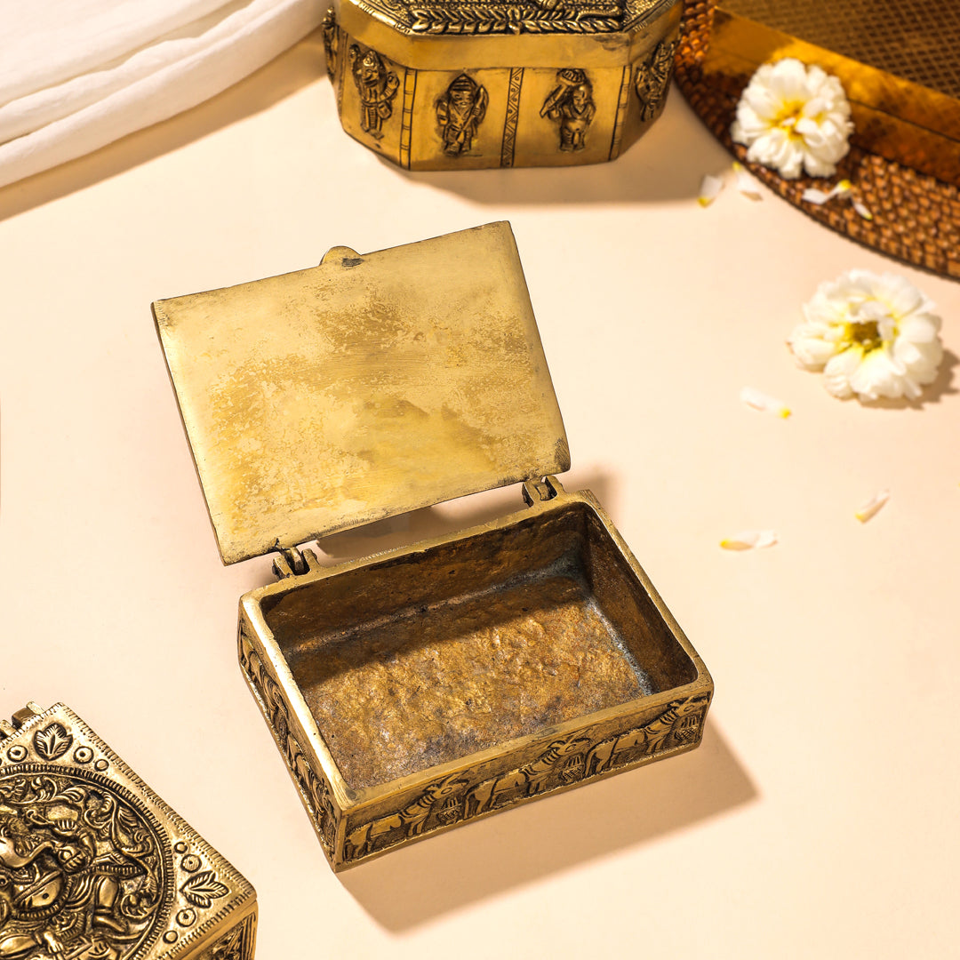 Brass Antique Multipurpose Box