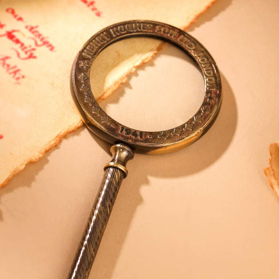 Brass Henry Antique Magnifying Glass (5 Inch)