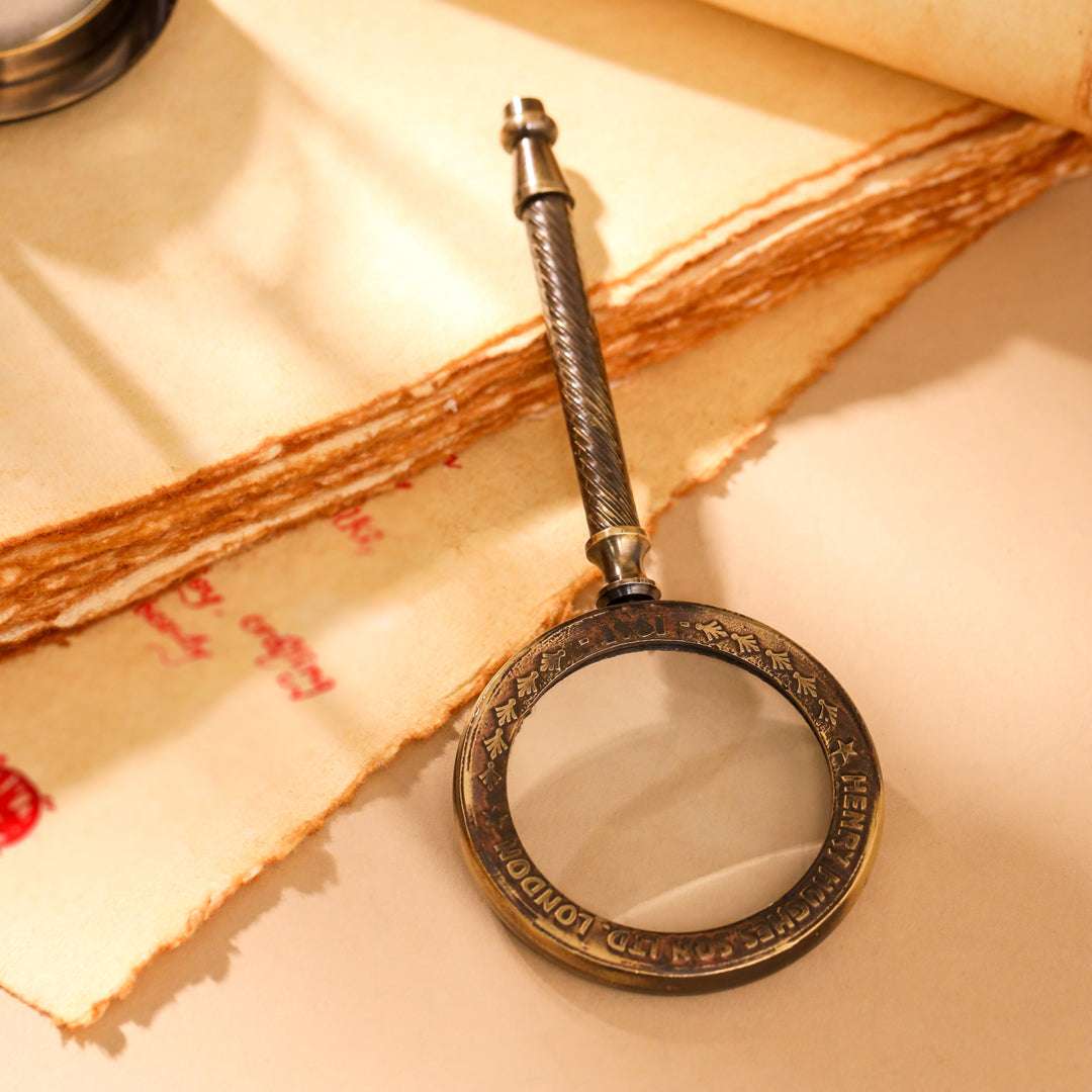 Brass Henry Antique Magnifying Glass (5 Inch)
