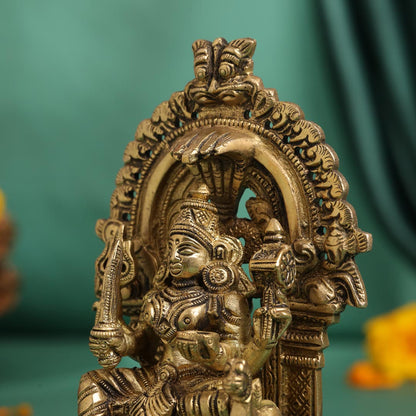 Brass Karumari Amman Idol (5.5 Inch)