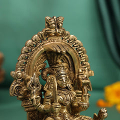 Brass Karumari Amman Idol (5.5 Inch)