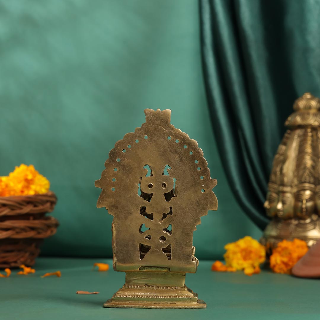 Brass Karumari Amman Idol (5.5 Inch)