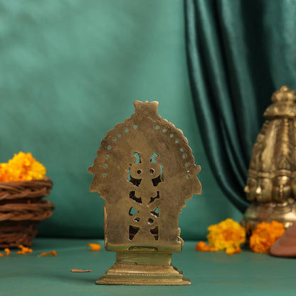 Brass Karumari Amman Idol (5.5 Inch)