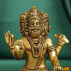 Brass Lord Brahma Statue