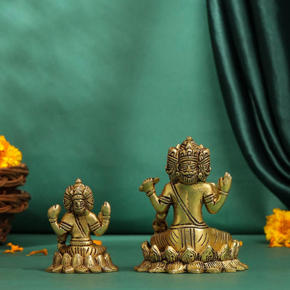 Brass Lord Brahma Statue