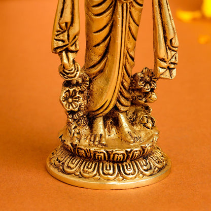 Brass Swami Narayan Idol (6.2 Inch)