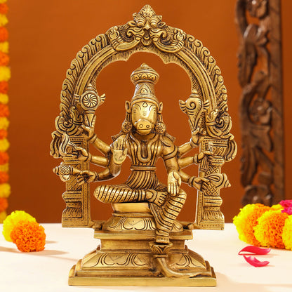 Brass Superfine Varahi Devi Idol (13 Inch)