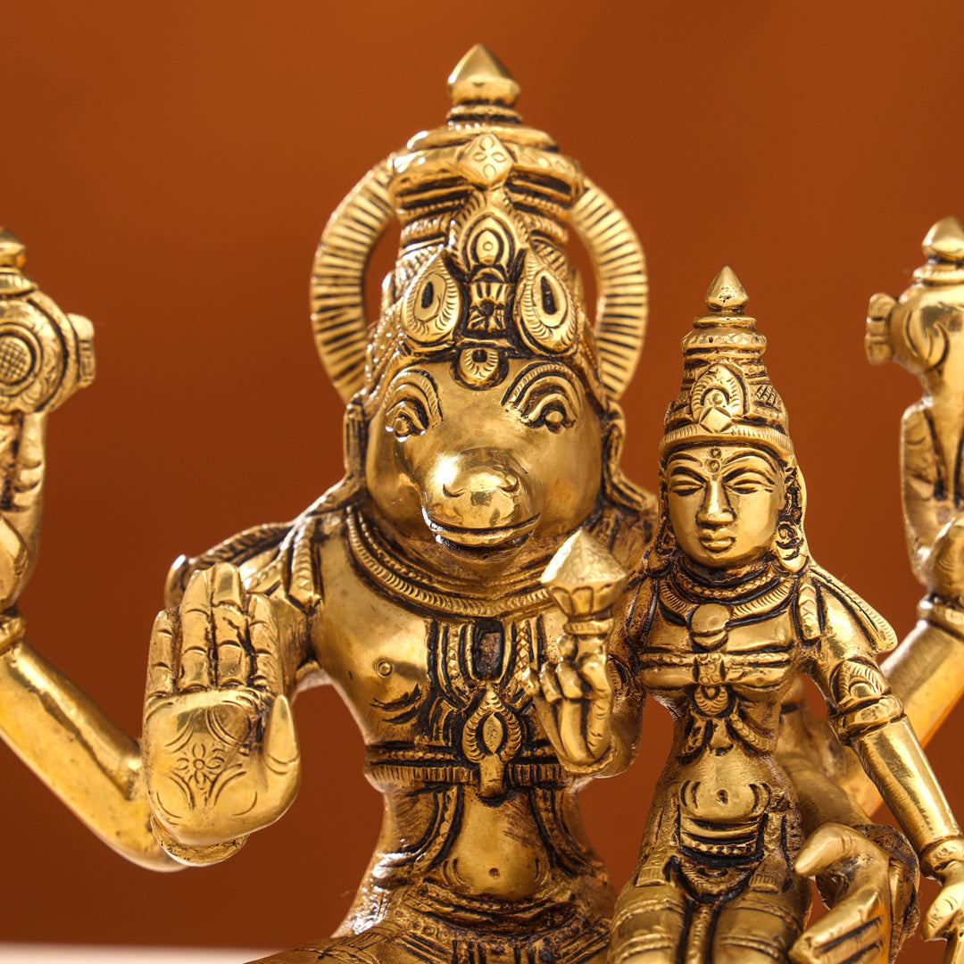 Brass Superfine Varaha Lakshmi Idol (10 Inch)