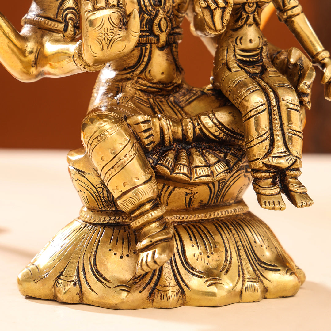 Brass Superfine Varaha Lakshmi Idol (10 Inch)