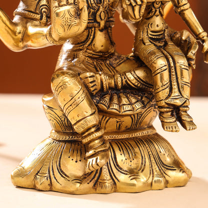 Brass Superfine Varaha Lakshmi Idol (10 Inch)