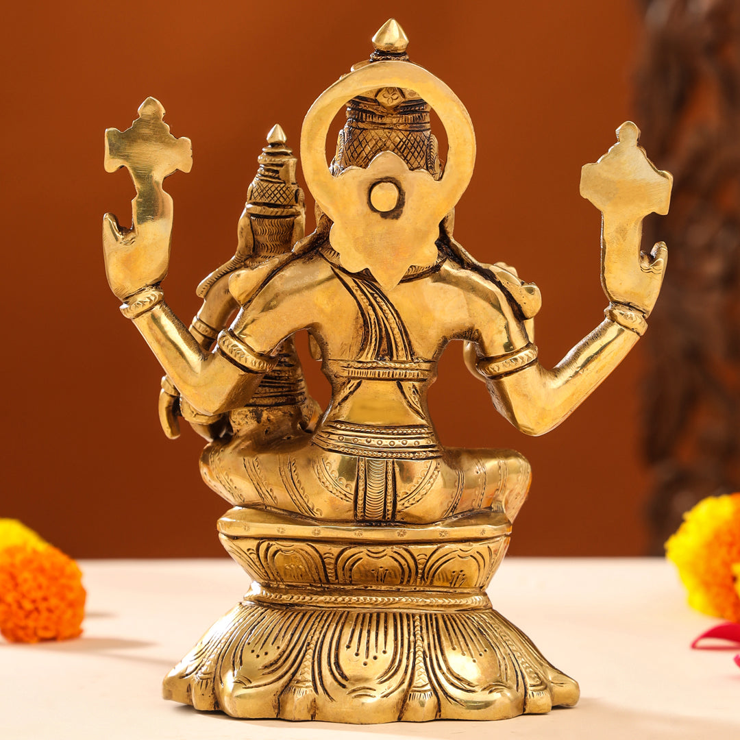 Brass Superfine Varaha Lakshmi Idol (10 Inch)