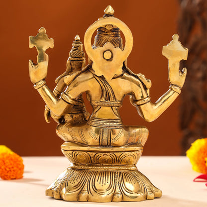 Brass Superfine Varaha Lakshmi Idol (10 Inch)