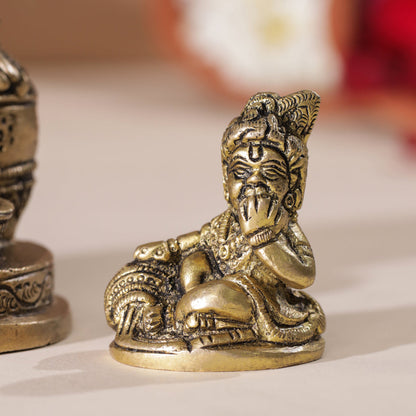 Brass Laddu Gopal Idol