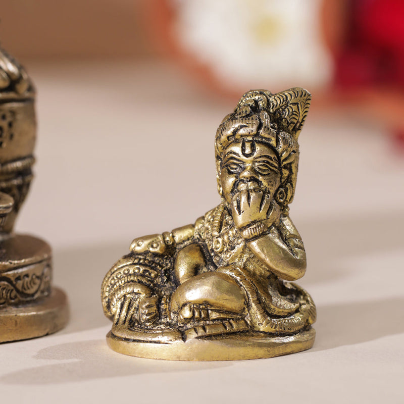 Brass Laddu Gopal Idol