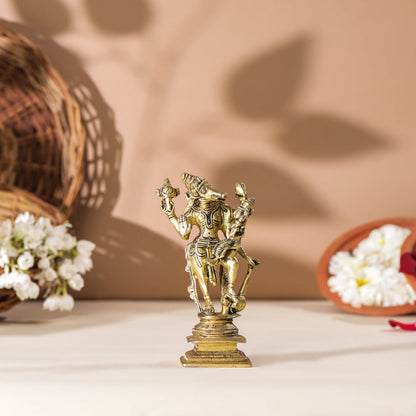 Brass Standing Varaha Lakshmi Idol (5.5 Inch)