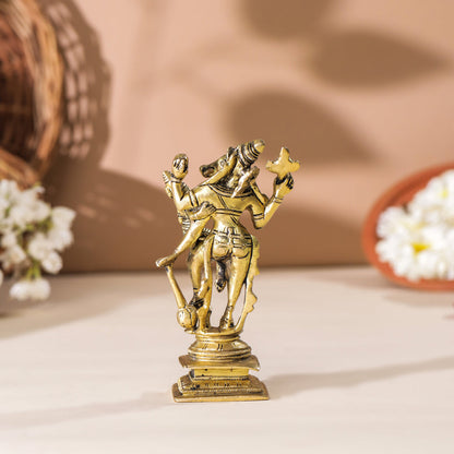 Brass Standing Varaha Lakshmi Idol (5.5 Inch)