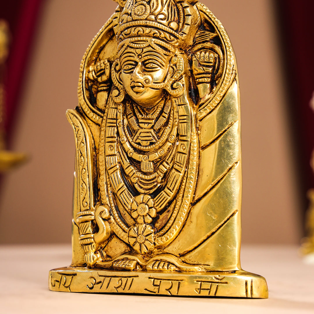 Brass Aashapura Maa Idol