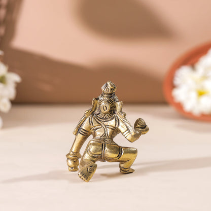 Brass Laddu Gopal Idol (3 Inch)