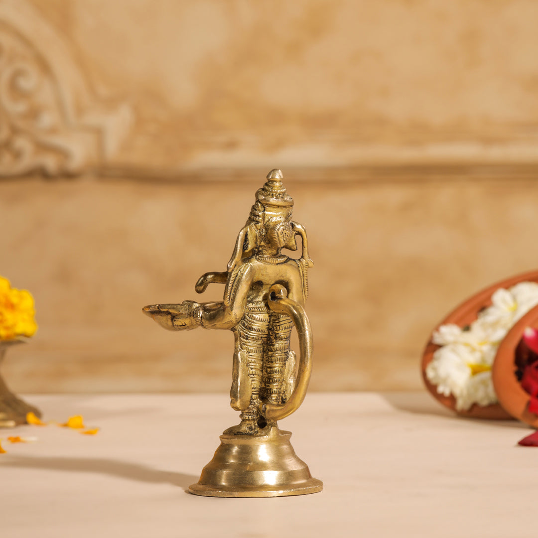 Brass Pooja Aarti Diya