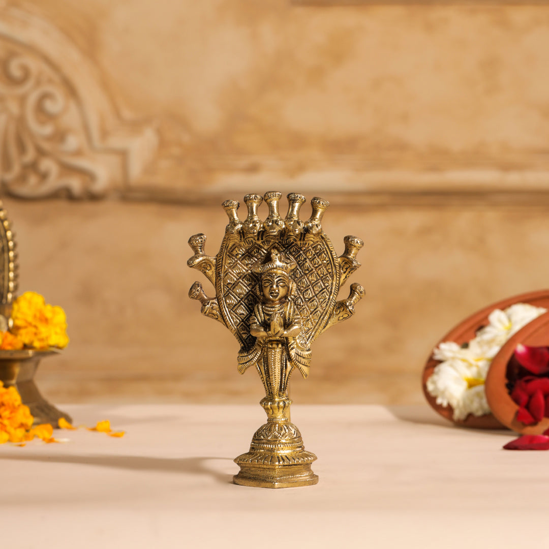 Brass Pooja Aarti Diya