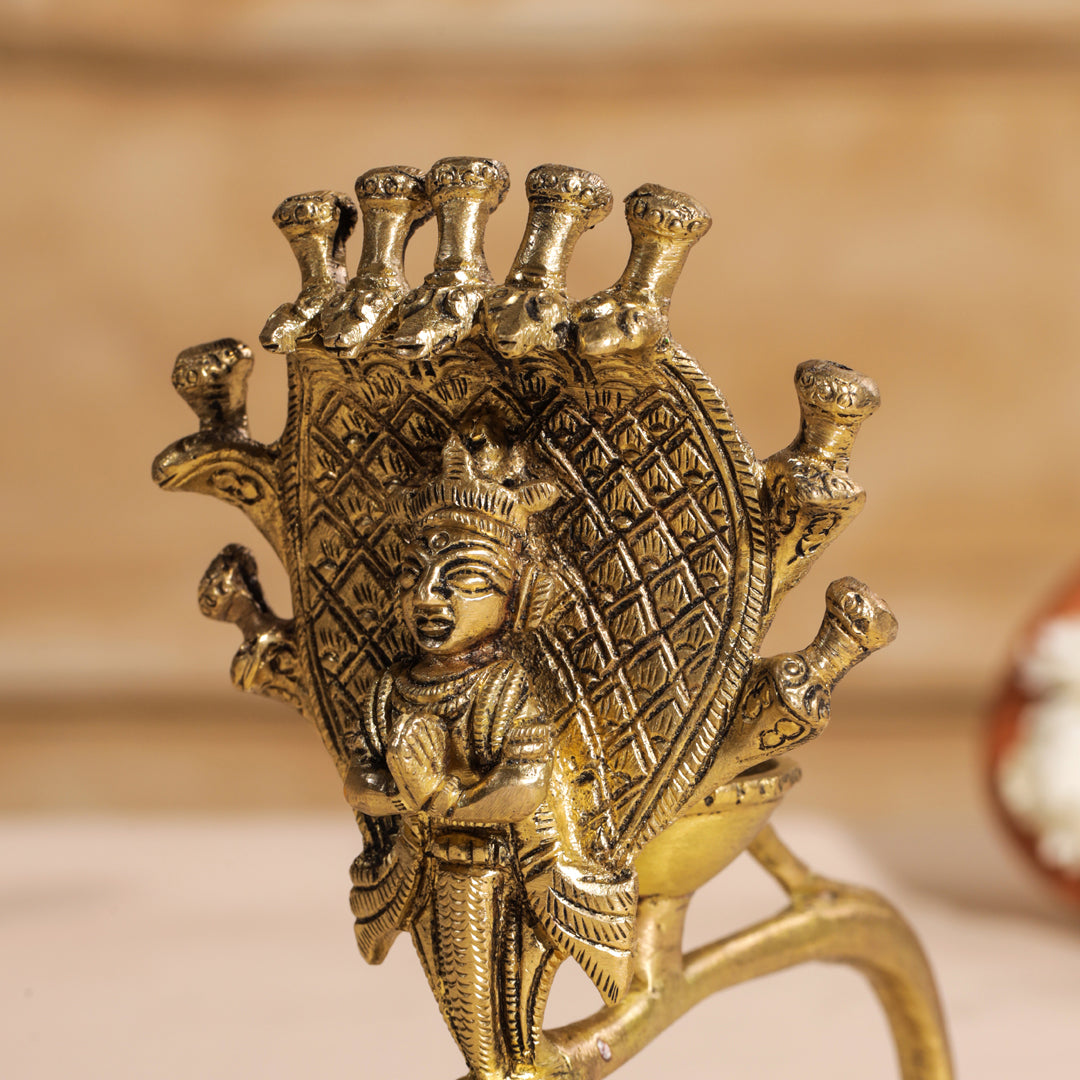 Brass Pooja Aarti Diya