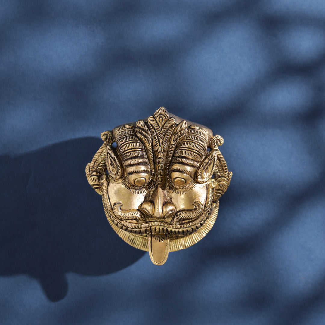 Brass Yali Door Knob