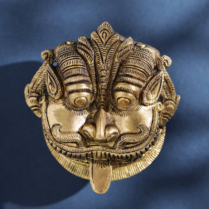 Brass Yali Door Knob