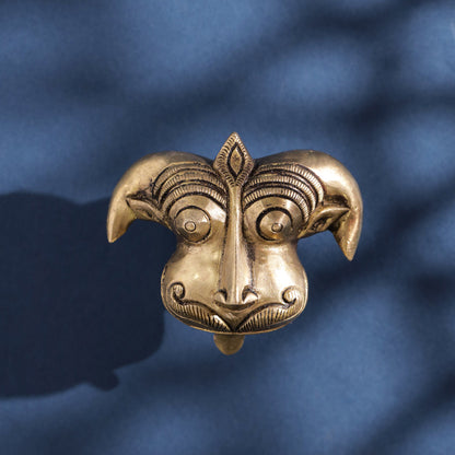 Brass Yali Door Knob