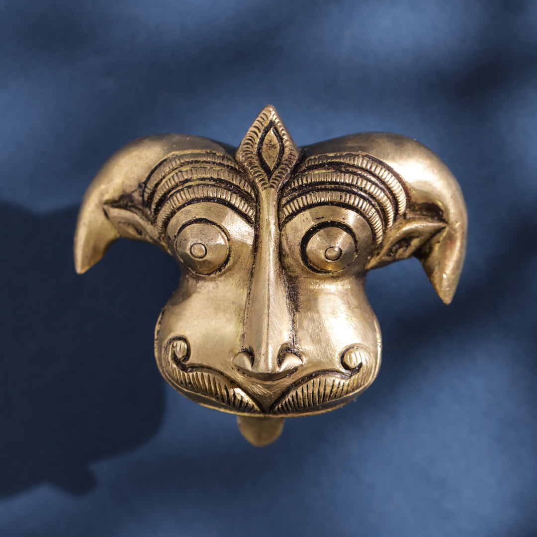 Brass Yali Door Knob