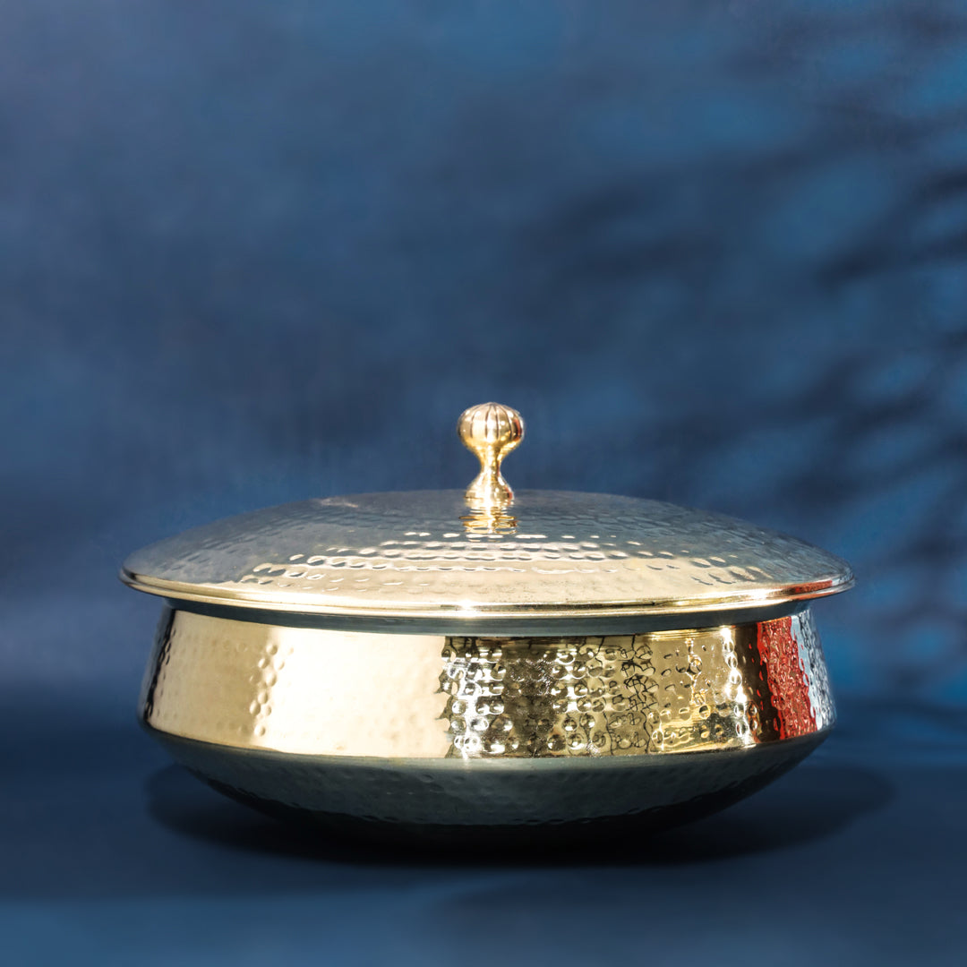 Brass Handi/Lagan With Lid