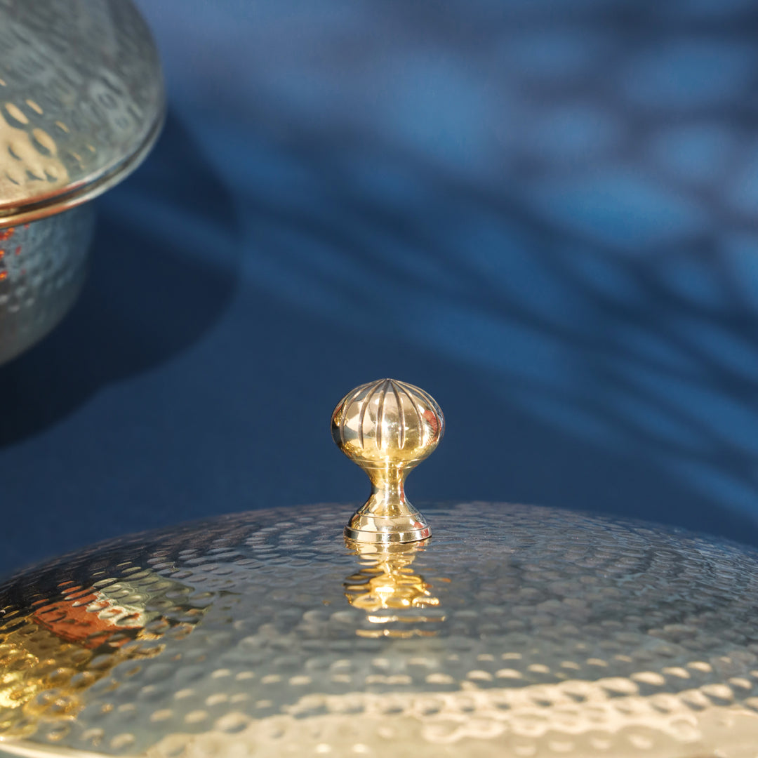 Brass Handi/Lagan With Lid