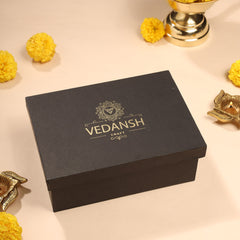 Brass Diya & Handbell Pooja Gift Hamper