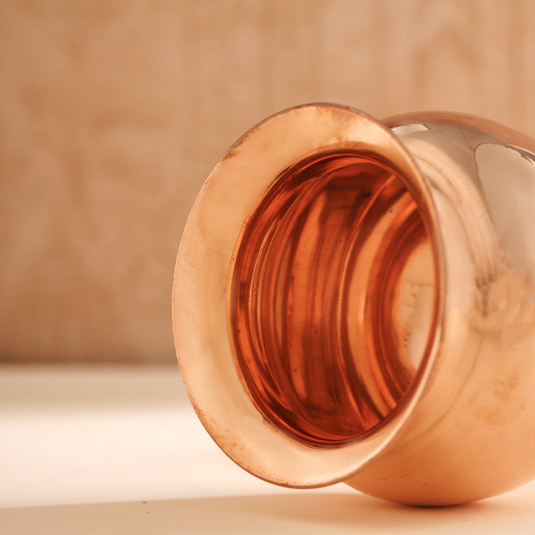 Copper Pooja Kalash (4 Inch)