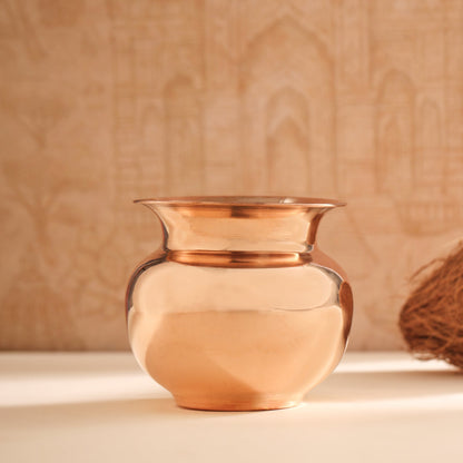 Copper Pooja Kalash (4 Inch)