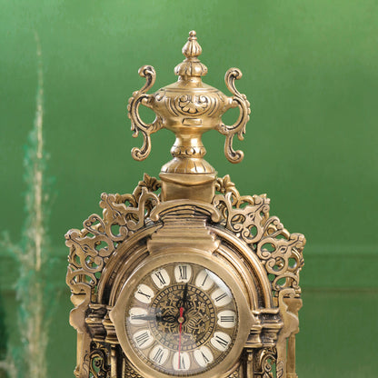 Brass Vintage Table Clock/Watch (22 Inch)