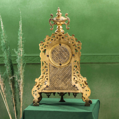 Brass Vintage Table Clock/Watch (22 Inch)