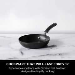 Circulon Origins 3pcs Non-Stick 20cm (Frypan + Kadai) with Glass Lid