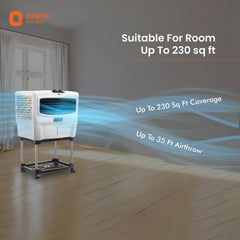 Magicool+ Window 55L Window Air Cooler with Powerful Air Delivery