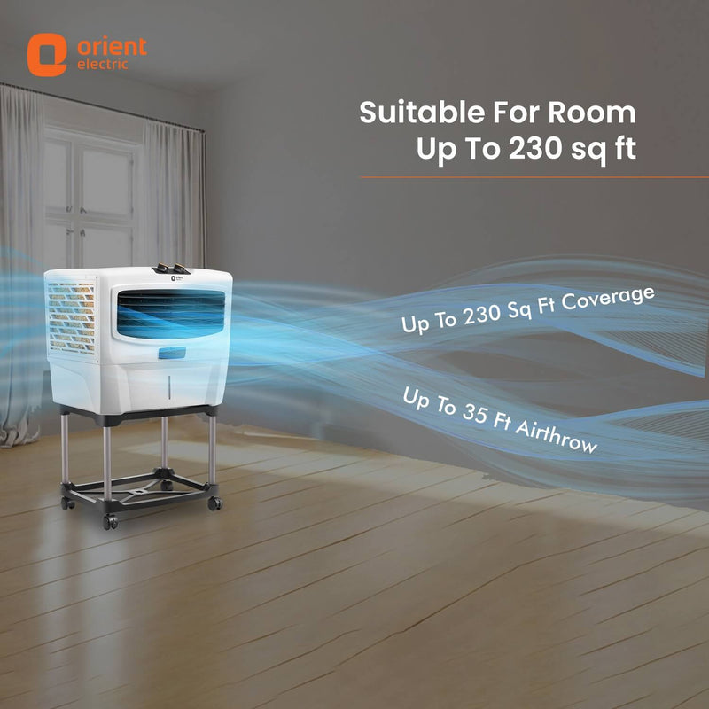 Magicool+ Window 55L Window Air Cooler with Powerful Air Delivery