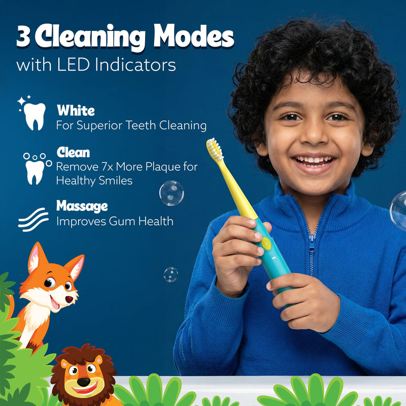 AGARO Rex V2.0 Sonic Kids Electric Toothbrush-2